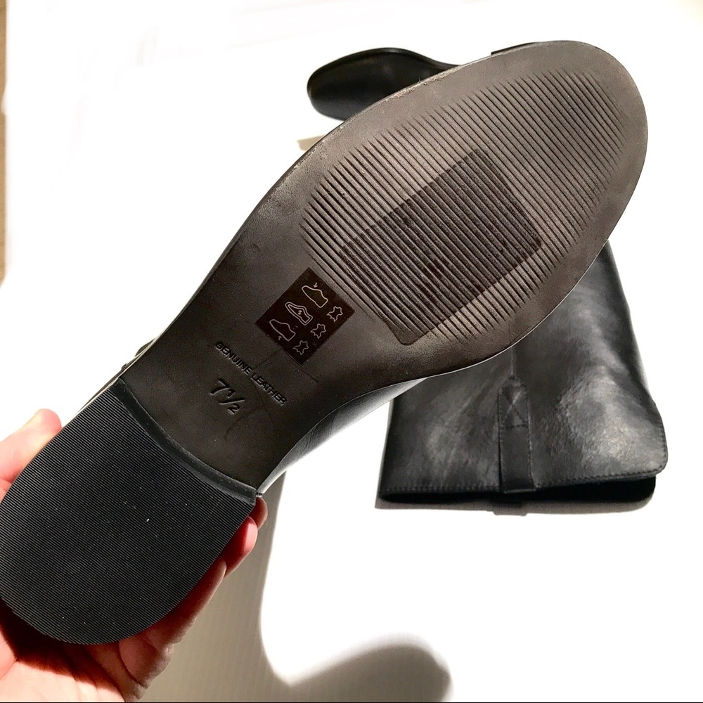 Madewell | NWT black Allie knee high riding boots - Picture 6 of 8